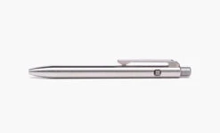 Tactile Turn Titanium Slim Side Click Pen Mini 4.6"
