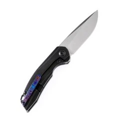 Kansept Knives Mini Accipiter Timascus S35VN & Black Front Flipper K2007A6 -Nc Blade 0U3A5325