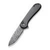 Civivi Elementum II Button Lock Carbon Fiber Overlay & Damascus C18062PB-DS1