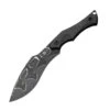 Civivi Knives Laquita II Neck Knife Black Linen Micarta & Damascus C047C-DS1