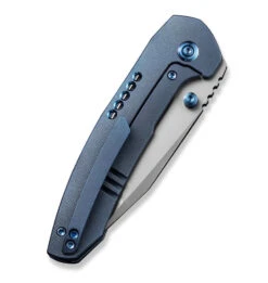 We Knife Trogon Blue Titanium & Bead Blast CPM-20CV WE22002B-1 9 We Knife Trogon Blue Titanium & Bead Blast CPM-20CV WE22002B-1 -Nc Blade 56F32782 87E9 426B B3C5 FF9EB8920ED9