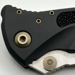 Marfione Custom Knives Socom Elite M/A Star Grind Mirror Polished Tanto W/ Stingray Inlay & Bronze Hardware PRE OWNED -Nc Blade 66212EEF 04B7 48C6 984C 79CEAC5B264D