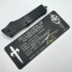 Marfione Custom Knives Combat Troodon Interceptor Mirror Polish W/ Hefted Black Handle & Blue Ringed Hardware -Nc Blade A5DC26ED 042F 49AE BA00 025F9CA7CEA2 cdf96a48 90f0 4d4b 8aa8 e46f5adec3f2