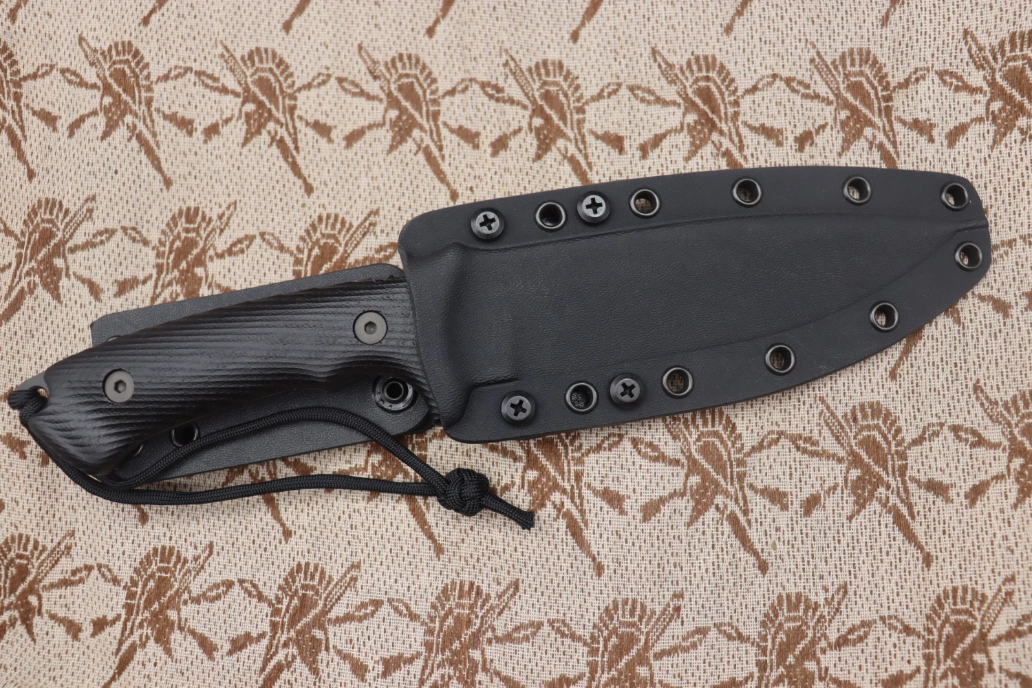 Spartan Blades Harsey Difensa Black & Black Micarta 4 Spartan Blades Harsey Difensa Black & Black Micarta - Image 4