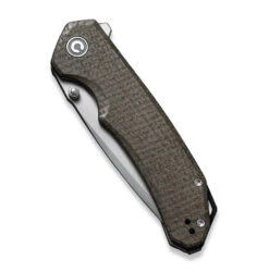 Civivi Brazen Flipper Brown Micarta & Bead Blasted Tanto D2 C2023F -Nc Blade BA8D577B E445 4045 A814 0598FFCB0B83