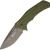 Kershaw Knockout OD Green & Damascus 1870OLDAM