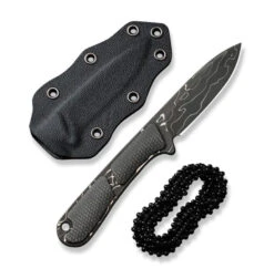 Civivi Mini Elementum Damascus & Micarta Fixed Blade C23010-DS1 -Nc Blade CCFDA3C7 27B3 4457 8046 44239333172D