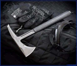 RMJ Tactical S13 Shrike Black Spiked Tomahawk