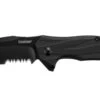 Kershaw Lateral Black Serrated Flipper 1645BLKST