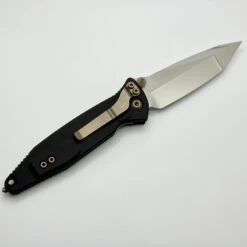Marfione Custom Knives Socom Elite M/A Star Grind Mirror Polished Tanto W/ Stingray Inlay & Bronze Hardware PRE OWNED -Nc Blade E732F76C 531E 432C 9D20 189AA53EA4ED