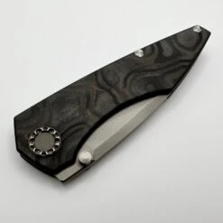 Sharknivco Mini Goblin M6 Mokume Camo Carbon & RWL34 -Nc Blade FullSizeRender 9b4b082c a7bc 4845 b113 daa06bb3f55a
