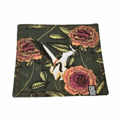 Custom Knife Factory Super EDC Hank Cotton + Micro Suede: Crane Of Flowers