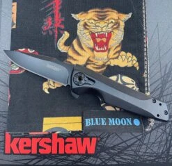 Kershaw Flythrough Frame Lock Knife (3" Black) 1988