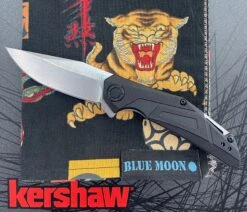 Kershaw Camshaft Assisted Opening Knife Black FRN (3" Stonewash) 1370