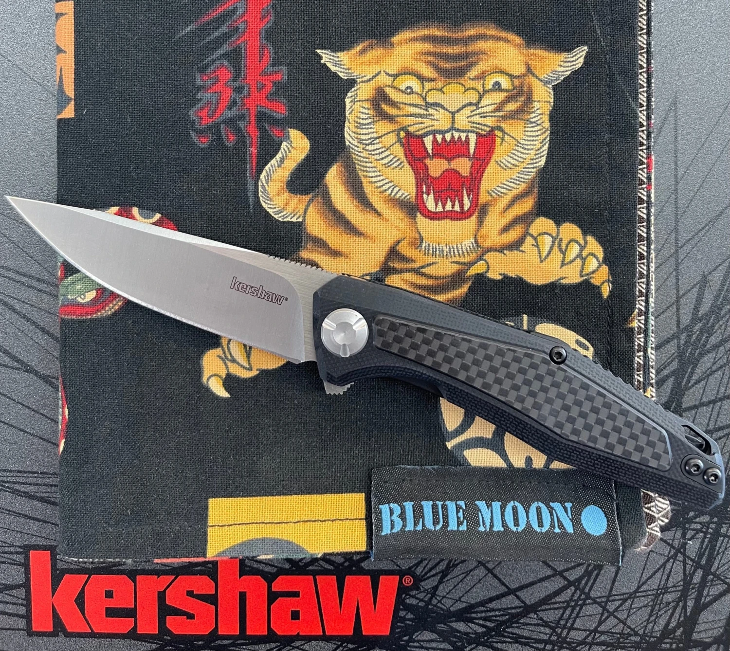 Kershaw Sinkevich Atmos Liner Lock Knife Black G-10/Carbon Fiber (3" Satin) 4037 1 Kershaw Sinkevich Atmos Liner Lock Knife Black G-10/Carbon Fiber (3" Satin) 4037