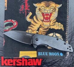 Kershaw Gravel Assisted Opening Knife Stainless Steel (2.5" BlackWash ) 2065