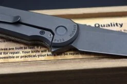 Jake Hoback OD Green Micarta & DLC Radford -Nc Blade IMG 2791