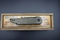 Jake Hoback OD Green Micarta & DLC Radford -Nc Blade IMG 2792