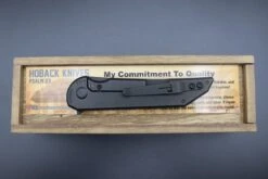 Jake Hoback OD Green Micarta & DLC Radford -Nc Blade IMG 2793