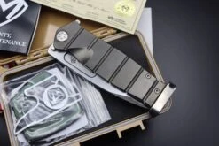 Medford Knife Fighter Flipper USMC PVD & S35 Tumbled 107-043 14 Medford Knife Fighter Flipper USMC PVD & S35 Tumbled 107-043 -Nc Blade IMG 2841