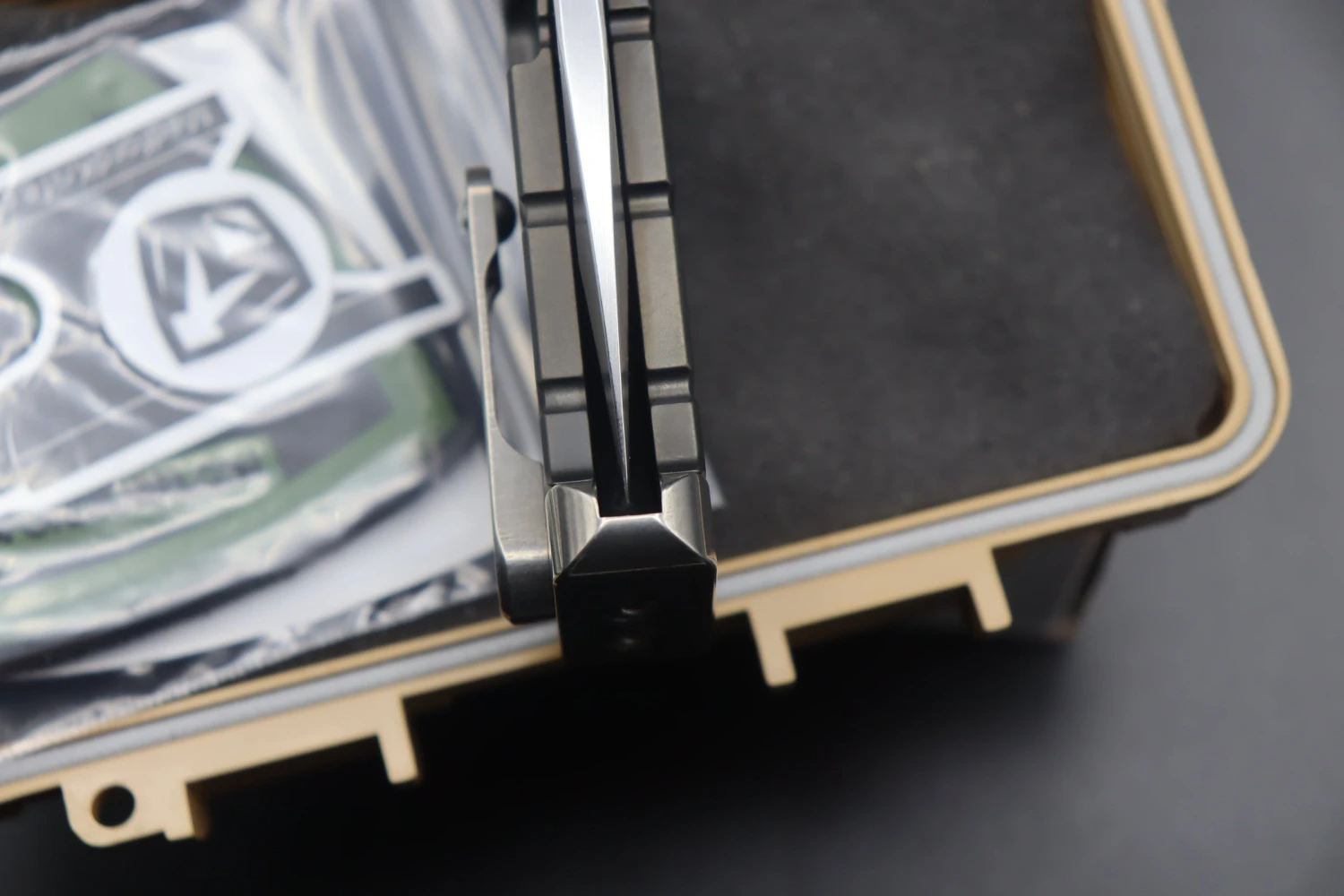 Medford Knife Fighter Flipper USMC PVD & S35 Tumbled 107-043 6 Medford Knife Fighter Flipper USMC PVD & S35 Tumbled 107-043 - Image 6