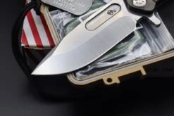 Medford Knife Fighter Flipper USMC PVD & S35 Tumbled 107-043 10 Medford Knife Fighter Flipper USMC PVD & S35 Tumbled 107-043 -Nc Blade IMG 2846