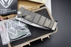 Medford Knife Fighter Flipper USMC PVD & S35 Tumbled 107-051 -Nc Blade IMG 2849