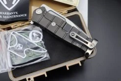 Medford Knife Fighter Flipper USMC PVD & S35 Tumbled 107-051 -Nc Blade IMG 2850