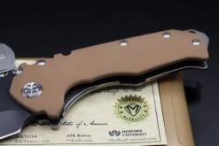 Medford Knife Praetorian G Tanto PVD CPM-D2 & Coyote Tan G10 -Nc Blade IMG 2906