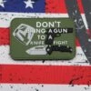 Medford Don’t Bring A Gun To A Knife Fight Patch