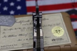 Medford Knife Fighter Flipper USMC Tumbled & Blue With Cpm-S35 13 Medford Knife Fighter Flipper USMC Tumbled & Blue With Cpm-S35 -Nc Blade IMG 3531