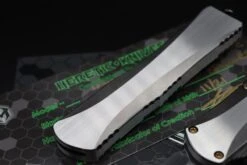 Heretic Knives Manticore X Hand Ground Vegas Forge Damascus DLC D/E & Two Tone DLC Hefted Stainless Steel Handle With Flamed Clip & CF Button -Nc Blade IMG 4494