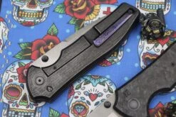 Custom Knife Factory Yeti521454 Chimera M390 Zirc Carbon Fiber W/ Zircuti Clip -Nc Blade IMG 6143