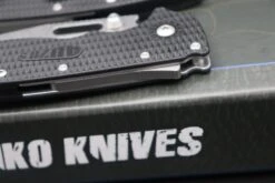 Demko AD20.5 Clip Point & Black Grivory -Nc Blade IMG 6368