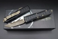 Microtech UTX-85 2 T/E Signature Series Apocalyptic Bronze Standard 233II-13APS