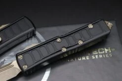 Microtech UTX-85 2 T/E Signature Series Apocalyptic Bronze Standard 233II-13APS -Nc Blade IMG 6438