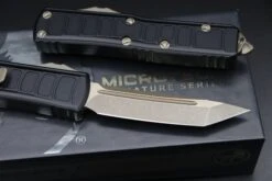 Microtech UTX-85 2 T/E Signature Series Apocalyptic Bronze Standard 233II-13APS -Nc Blade IMG 6440