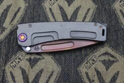 Medford Marauder H PVD Handles W/ Flamed Hardware & S35VN Vulcan Tanto -Nc Blade IMG 6528