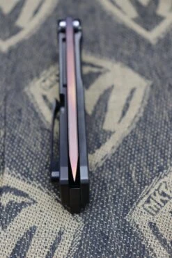 Medford Marauder H PVD Handles W/ Flamed Hardware & S35VN Vulcan Tanto -Nc Blade IMG 6529