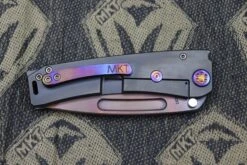 Medford Marauder H PVD Handles W/ Flamed Hardware & S35VN Vulcan Tanto -Nc Blade IMG 6530