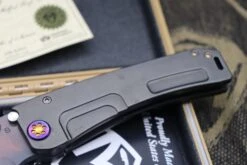 Medford Marauder H PVD Handles W/ Flamed Hardware & S35VN Vulcan Tanto -Nc Blade IMG 6534