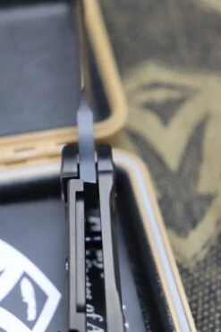 Medford Marauder H PVD Handles W/ Flamed Hardware & S35VN Vulcan Tanto -Nc Blade IMG 6535