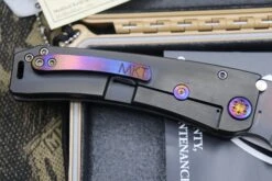 Medford Marauder H PVD Handles W/ Flamed Hardware & S35VN Vulcan Tanto -Nc Blade IMG 6537