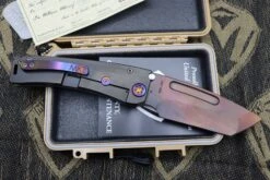 Medford Marauder H PVD Handles W/ Flamed Hardware & S35VN Vulcan Tanto -Nc Blade IMG 6538