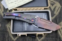 Medford Marauder H PVD Handles W/ Flamed Hardware & S35VN Vulcan Tanto -Nc Blade IMG 6539