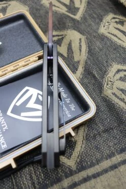 Medford Marauder H PVD Handles W/ Flamed Hardware & S35VN Vulcan Tanto -Nc Blade IMG 6540