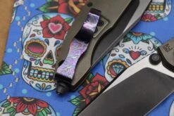 Custom Knife Factory & Marfione Custom Knives Collaboration Sokosha Two Tone DLC/Satin M390 -Nc Blade IMG 6586