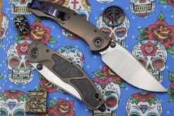 Custom Knife Factory & Marfione Custom Knives Collaboration Sokosha Satin M390 -Nc Blade IMG 6605