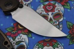 Custom Knife Factory & Marfione Custom Knives Collaboration Sokosha Satin M390 -Nc Blade IMG 6607