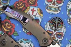 Custom Knife Factory & Marfione Custom Knives Collaboration Sokosha Satin M390 -Nc Blade IMG 6608